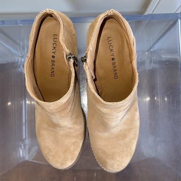Luck Brand Suede Booties - Picture 12 of 13